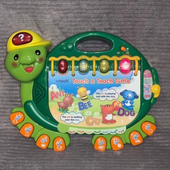 Vtech Touch and Teach Turtle - Picture 3 of 5